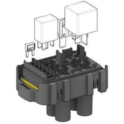 MTA Automotive Fuse/Relay Hol Maxi Micro Relay WP Zekerings- en relaishouder Platte zekering mini 1 stuk(s)