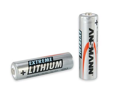 Ansmann 4x Lithium Mignon Batterij - thumbnail