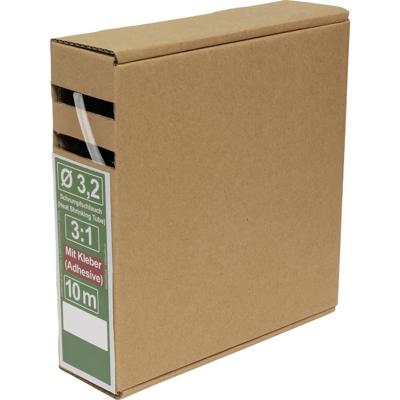 Quadrios 25CA498 Krimpkous met lijm Transparant Krimpverhouding:3:1 10 m Quadrios 25CA498 Krimpkous met lijm Transparant Krimpverhouding:3:1 10 m