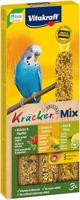VITAKRAFT Kräcker Mix Banana, kiwi, pepper - lekkernijen voor grasparkiet - 3 st. - thumbnail