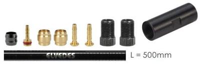 Elvedes verlengingskit hydraulische slang tektro 5.0