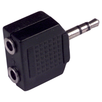 Scanpart Adapter 2x3.5(f)-3.5(m) Stereo - thumbnail