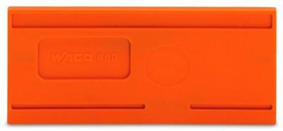 WAGO 880-329 Scheidingswand Oranje 100 stuk(s)
