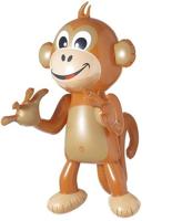 Opblaasbare Aap 50cm - thumbnail