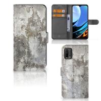 Xiaomi Redmi 9T | Poco M3 | Bookcase | Beton Print - thumbnail