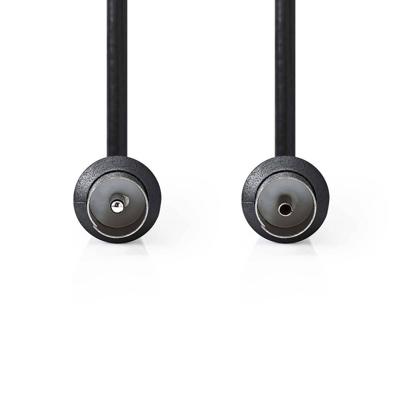 Coaxkabel 90 dB | IEC (Coax) Male - IEC (Coax) Female | 3,0 m | Zwart
