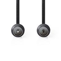 Coaxkabel 90 dB | IEC (Coax) Male - IEC (Coax) Female | 5,0 m | Zwart - thumbnail