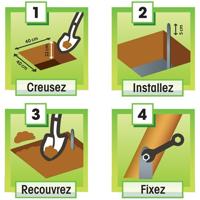 TRIGANO Afdichtingsset Secur'In voor brug / schommel - thumbnail