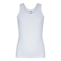 Basic jongens hemd - 100% katoen - 140 - Wit - Top - Singlet - 140 - 140 - thumbnail