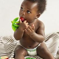 Mery de Kers bijtspeeltje - OLI & CAROL rood - thumbnail