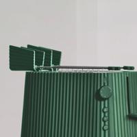 Alessi Tostiklemmen voor Broodrooster Plissé - Groen - Michele de Lucchi - MDL08RA GR - thumbnail