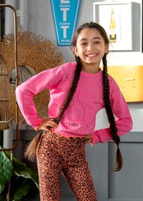 B.Nosy winter sweater meisjes - roze - Sue