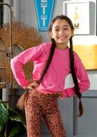 B.Nosy winter sweater meisjes - roze - Sue - thumbnail