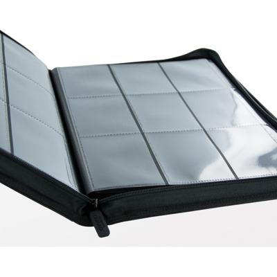 Ultimate Guard Zipfolio 360 18-Pocket Xenoskin - Black
