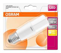 OSRAM LED Energielabel A+ (A++ - E) E27 Staaf 8 W = 60 W Warmwit (Ø x l) 37 mm x 115 mm 1 stuk(s) - thumbnail