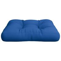 Palletkussen 58x58x10 cm stof blauw - thumbnail