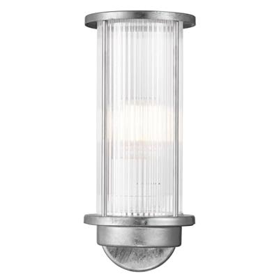 Buitenlamp messing goud &apos;Linton&apos; E27 fitting modern - thumbnail
