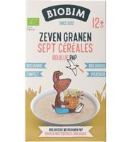 Biobim Biobim 7 Granenpap 12+ Maanden Bio (250g) - thumbnail