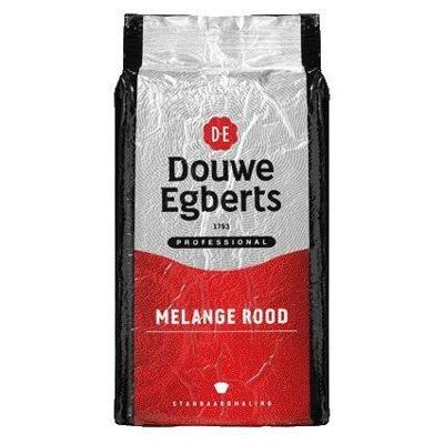 Koffie Douwe Egberts standaardmaling Melange Rood 1kg