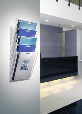 Durable COMBIBOXX A4 SET XL - 8586 858619 Folderhouder Transparant DIN A4 1 stuk(s) Aantal vakken: 5 (b x h x d) 242 x 580 x 155 mm Durable COMBIBOXX A4 SET XL - 8586 858619 Folderhouder Transparant DIN A4 1 stuk(s) Aantal vakken: 5 (b x h x d) 242 x 580 x 155 mm