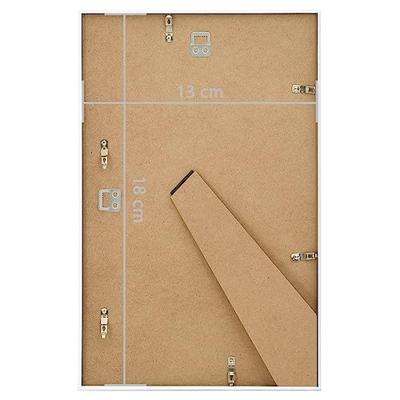 VidaXL Fotolijsten 5 st voor wand of tafel 13x18 cm mdf wit