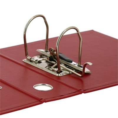 Elba Rado Plast ordner voor ft A5 staand, donkerrood, rug van 7,5 cm