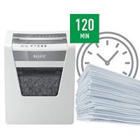 Leitz 80030000 papiervernietiger Kruisversnippering 55 dB 22,3 cm Wit - thumbnail