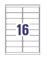 Etiket Avery L7162-250 99.1x33.9mm wit 4000 etiketten - thumbnail