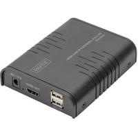 Digitus DS-55530 1 poort HDMI Extender set Zwart - thumbnail