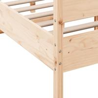 Bedframe zonder matras massief grenenhout 120x200 cm - thumbnail