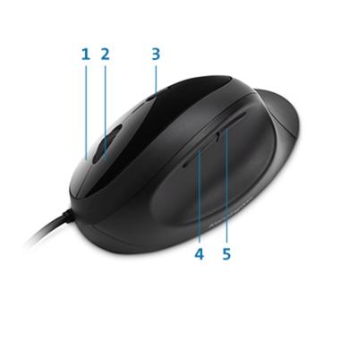 Kensington Pro Fit ergonomische muis, rechtshandig, zwart