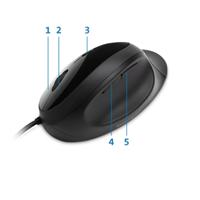 Kensington Pro Fit ergonomische muis, rechtshandig, zwart - thumbnail