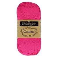 Scheepjes Catona 25g - 604 Neon Pink - thumbnail
