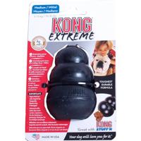 KONG EXTREME ZWART MEDIUM 5,5X5,5X9 CM - thumbnail