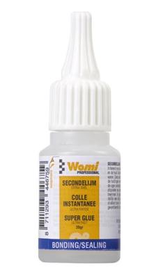 Womi secondelijm W235 20 gram transparant Womi secondelijm W235 20 gram transparant