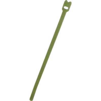 FASTECH® Klittenband kabelbinder Om te bundelen Haak- en lusdeel (l x b) 200 mm x 7 mm Groen 100 stuk(s)