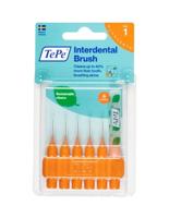 Interdentale borstels Tepe Oranje 0,45 mm 6 Stuks - thumbnail