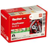 Fischer 535459 DUOPOWER 6x30 S LD 2-componenten plug 30 mm 6 mm 50 stuk(s) - thumbnail
