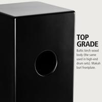 Meinl PWCP100MB Woodcraft Pickup cajon Makah Burl - thumbnail