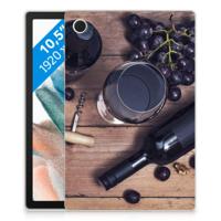 Samsung Galaxy Tab A8 2021/2022 Tablet Cover Wijn - thumbnail