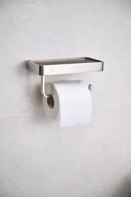 Ben Mykanto toiletrolhouder 18,8x10x9cm geborsteld nikkel
