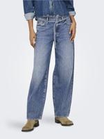 Only Onlgianna Mw Straight Dnm Dot596 15325796 Straight Leg Medium Blue Denim - thumbnail