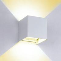 6W licht vorm verstelbare aluminium shell COB LED Wall Light IP65 waterdichte kubieke vorm outdoor en indoor decoratief licht voor woonkamer slaapka - thumbnail