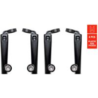 Eurofender Spatd ef systema angled stanghouder zw set a 4 - thumbnail