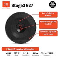 JBL Stage3 627 2-weg coaxiale inbouwluidspreker 135 W Inhoud: 2 stuk(s) - thumbnail