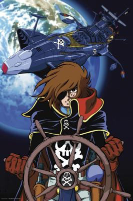 Poster Captain Harlock 61x91,5cm Poster Captain Harlock 61x91,5cm