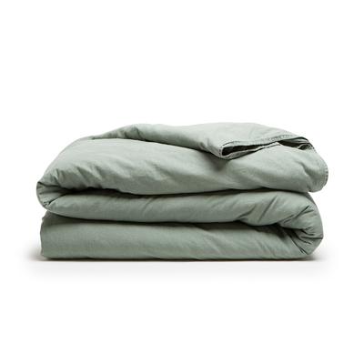 Dreamhouse - Stone Washed dekbedovertrek 100% Katoen - Groen - 240 x 220