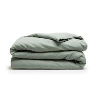 Dreamhouse - Stone Washed dekbedovertrek 100% Katoen - Groen - 240 x 220 - thumbnail