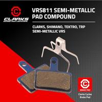 VICTORIA schijfremblokken "clarks" br.pad vrs811 clarks clout - thumbnail