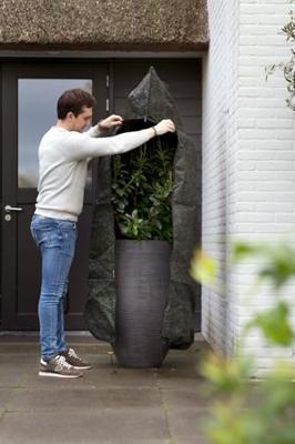 Capi plantenhoes klein 75x150 cm groene print